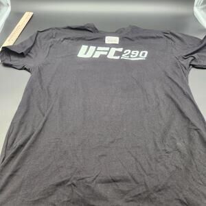 NEW Mens UFC 290 Black T-Shirt Sz Large, Front & Back Volkanovski vs Rodriguez